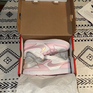 Nike Kids' Court Borough Low Recraft Shoes